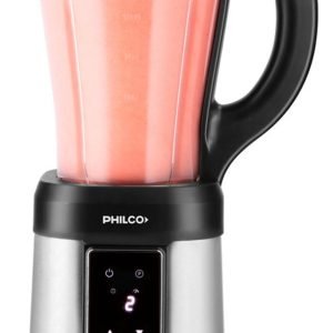 Licuadora De Vaso Digital Philco Lv24s3php 600w 1.75 Litros Negro Silver