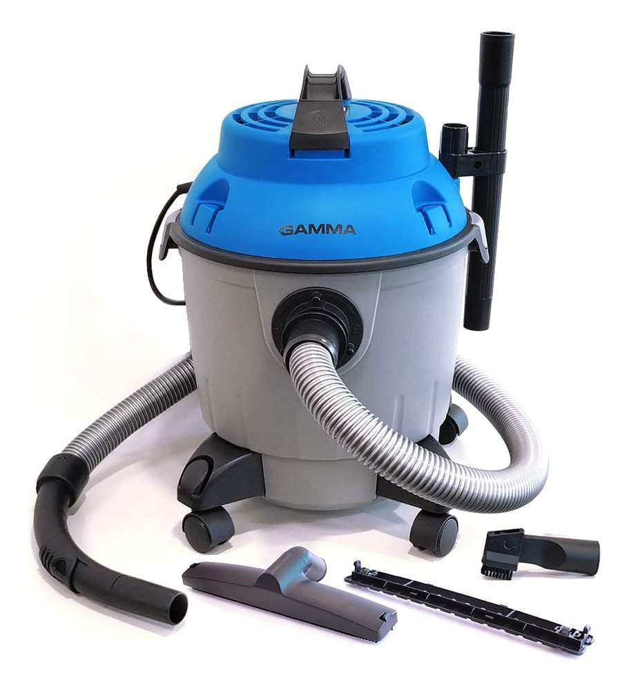 Aspiradora Electrica Gamma G2206ar 18lts 1000w Hepa Color Celeste Y Gris - Imagen 2