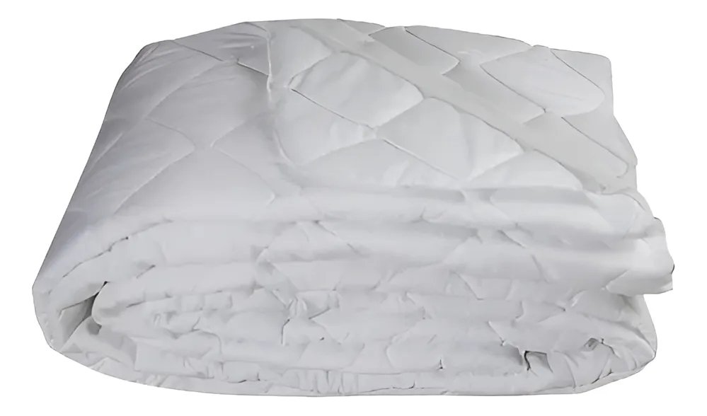Cubre Colchon Suavestar 80x190 Con Elasticos 1 Plaza Blanco Liso 1 Plaza - Imagen 2