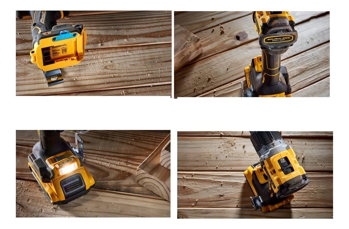 Taladro Percutor Atornillador Inalámbrico De 13mm Dewalt Dcd805b 20v - Imagen 3