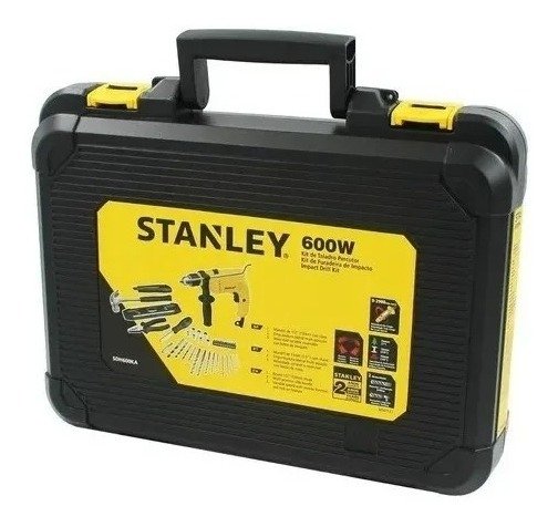 Combo Taladro Percutor Stanley Sdh600ka Maleta 37 Accesorios Amarillo 50 - Imagen 3