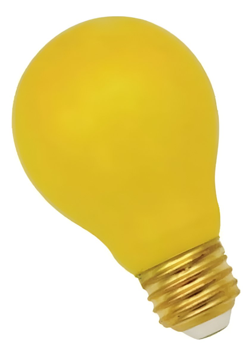 Lámpara Anti Insectos Repelente Interelec Amarilla 6w E27 Amarillo