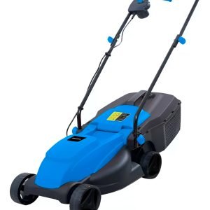 Cortadora De Césped Gamma G4950 Eléctrica 1200w 3 Reg Altura Color Azul