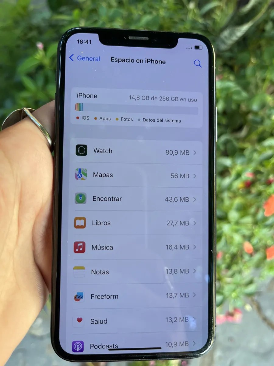 iPhone X 256 Gb Gris Espacial Gris Oscuro - Imagen 3