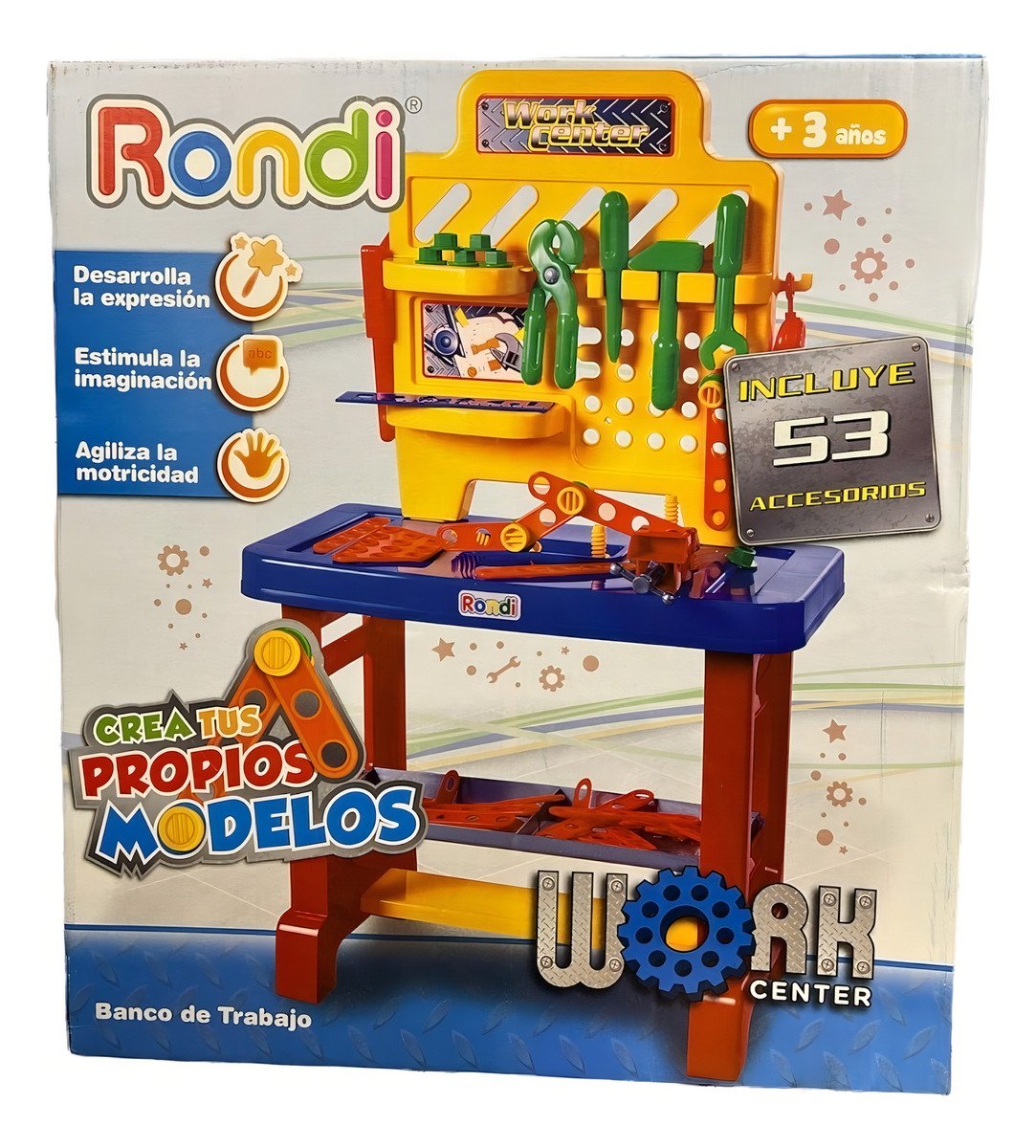 Banco De Herramientas Workcenter Rondi 3101 Con Accesorios - Imagen 8