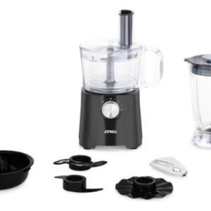 Multiprocesadora Atma Lp8425nap 8 En 1 C/licuadora 650w Color Negro