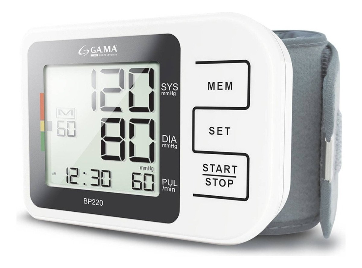 Tensiómetro De Muñeca Gama Bp220 60 Memorias