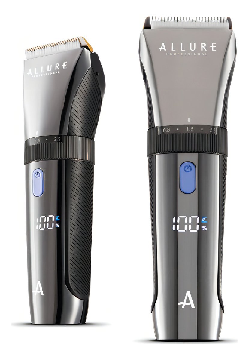 Corta Pelo Allure Hc8050 Pro Titanium Cuchilla Ceramica Color Plateado - Imagen 2