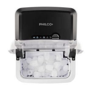 Fábrica De Hielo Philco Imb23php 2 Medidas Color Negro