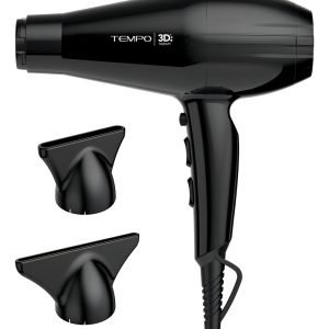 Secador De Pelo Ga.ma Italy Tempo 3d Ceramic Ion Color Violeta Negro