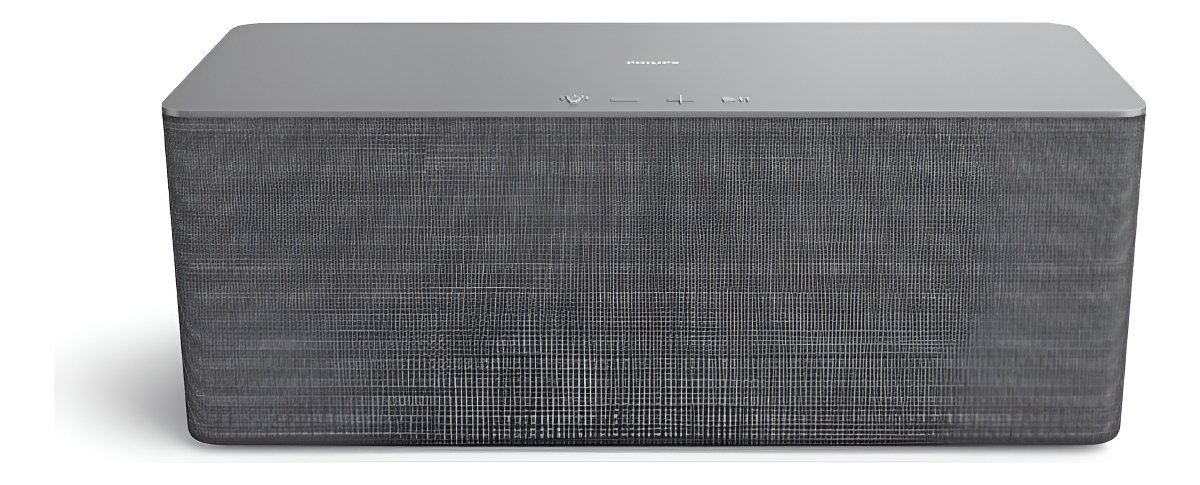 Parlante Wifi Philips Taw6505/10 Bluetooth Ambilight Gris