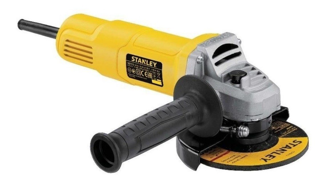 Amoladora Angular Stanley Slimline Sg6115 Amarilla 620w 220v Amarillo 50 Hz - Imagen 3
