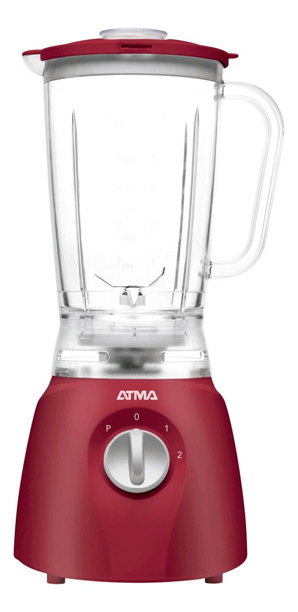Licuadora De Vaso Atma 1.25l Roja 500w Lv241ap Rojo - Imagen 2