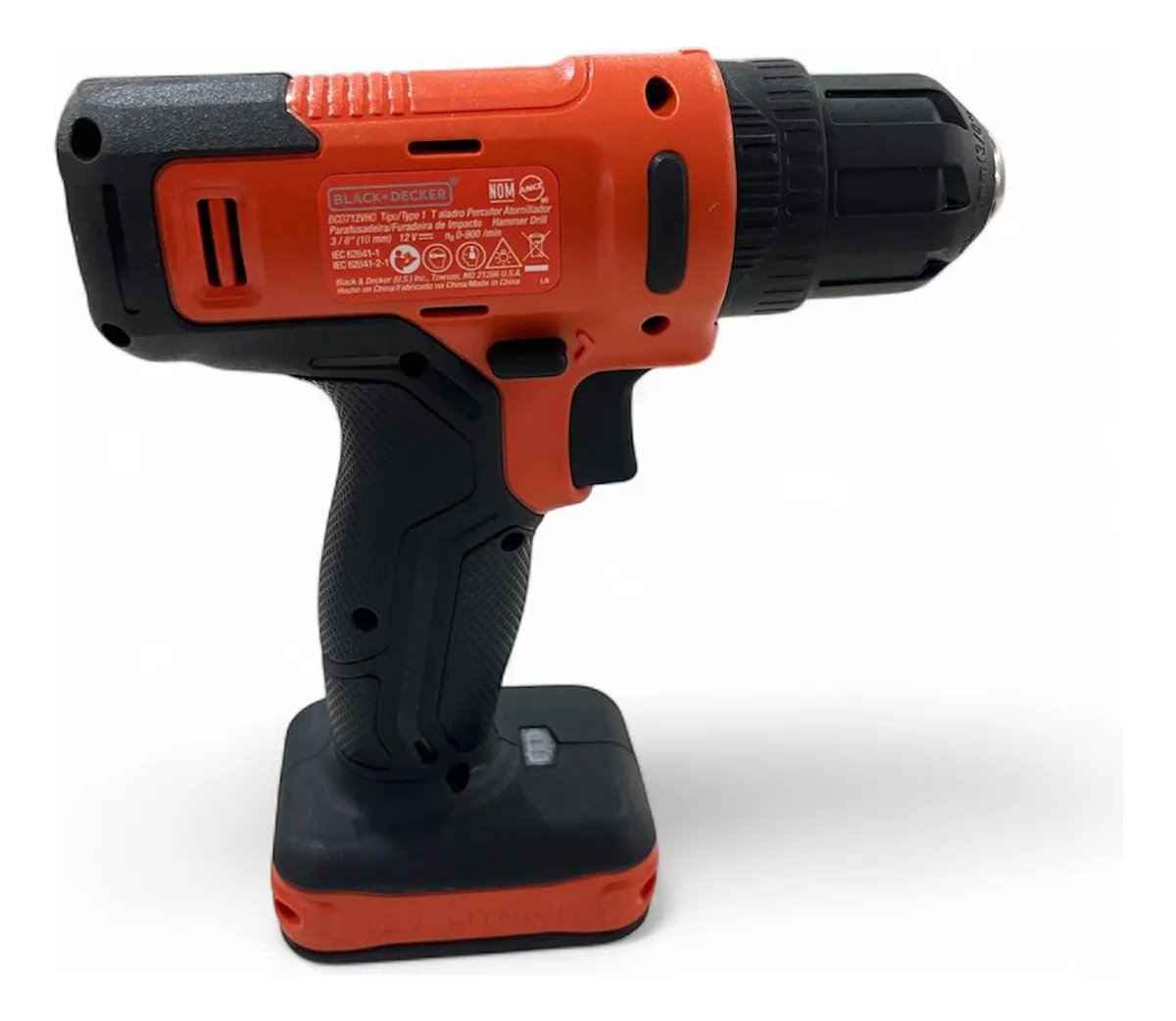 Taladro Percutor Atornillador Black+decker Bcd712vhd 12v Naranja 50 - Imagen 3