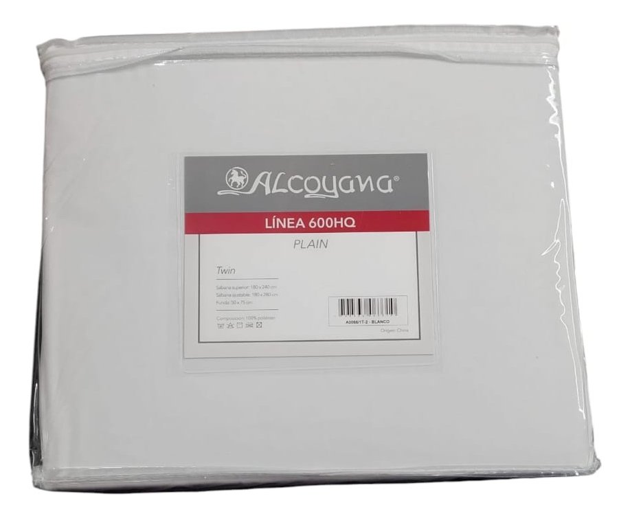 Juego Sábanas Palette Plain Twin Size 600 Hilos - Imagen 2