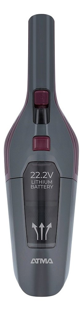 Aspiradora Inalámbrica Atma 2 En 1 Dual Force Power As7922pi Gris/violeta - Imagen 2