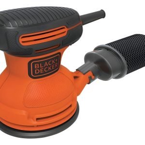 Lijadora Roto Orbital Black Decker Bdero100 180 W Lija 125mm - Naranja