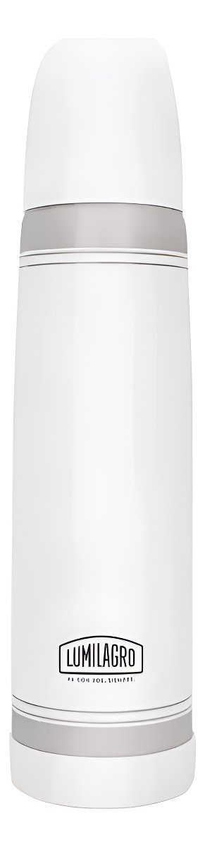 Termo Lumilagro Luminox Blanco De Acero Inoxidable 1lts Blanco - Imagen 2