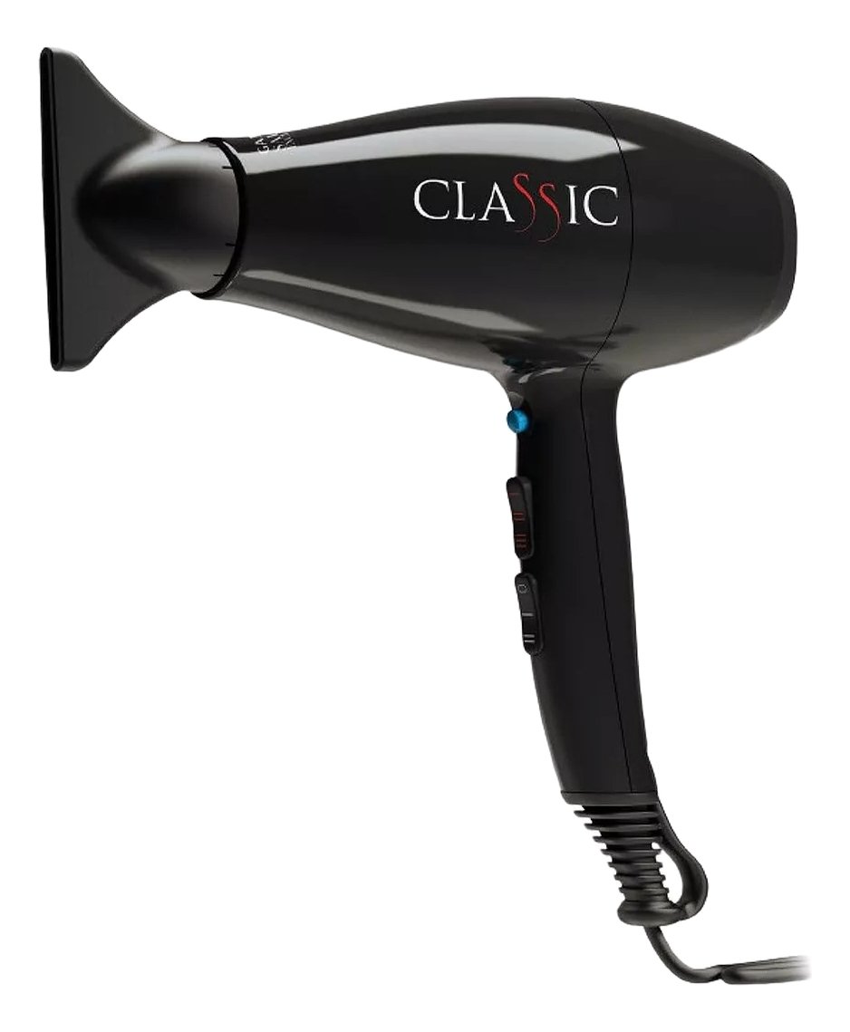 Secador De Pelo Gama Profesional Classic Ion Plus 2200wnegro Negro