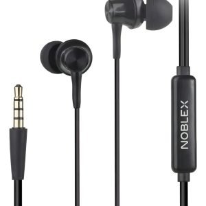 Auricular In Ear Noblex Hp05bp Con Cable Micrófono Color Negro