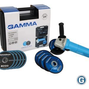 Amoladora Angular Gamma G1910kar De 60 hz Color Celeste 750 w 220 v