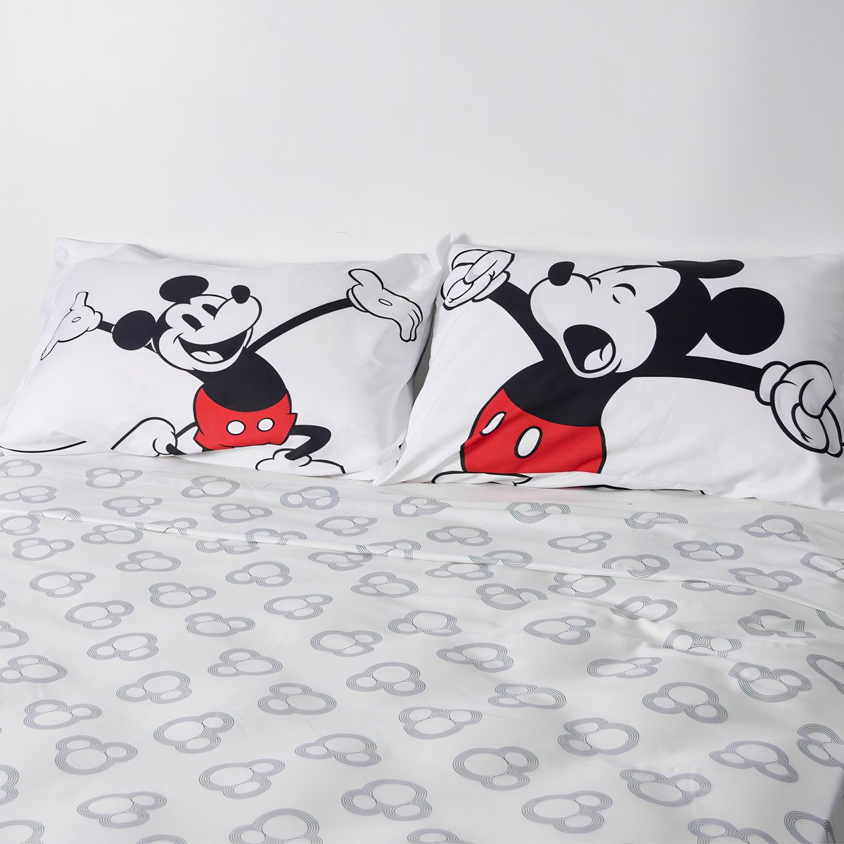 Juego De Sábanas Disney 2 Plazas Mickey Classic White - Imagen 3