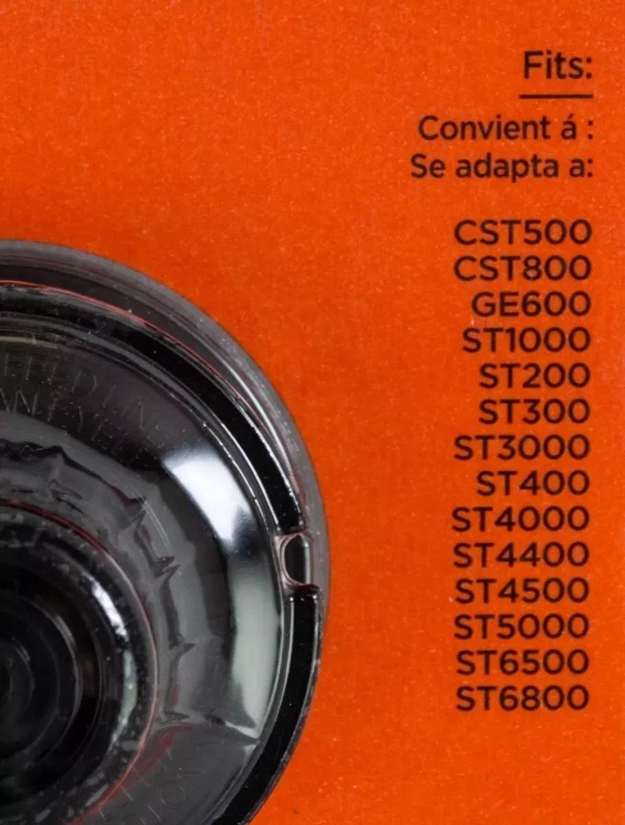 Carretel Porta Tanza Bordeadora St4550 Rs-136 Black + Decker Negro - Imagen 4