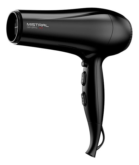 Secador De Pelo Ga.ma Italy Mistral Ceramic Ion Negro - Imagen 4