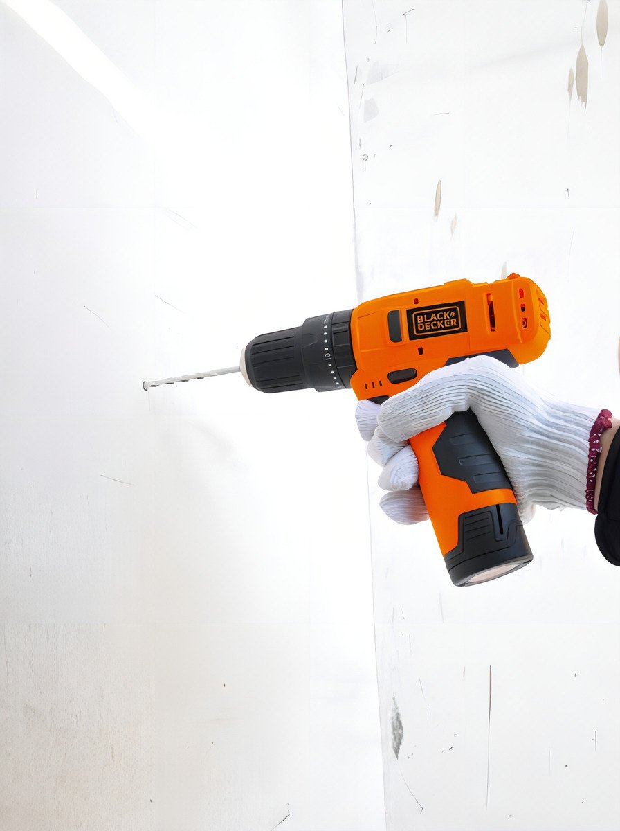 Taladro Percutor Atornillador Inalámbrico De 10mm Black+decker Hp12 + Accesorio Con Bolsa 50hz - Imagen 12