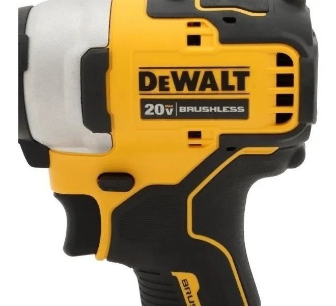 Llave Atornillador De Impacto 1/4 Dewalt 20v Dcf809b Amarillo 50 - Imagen 4