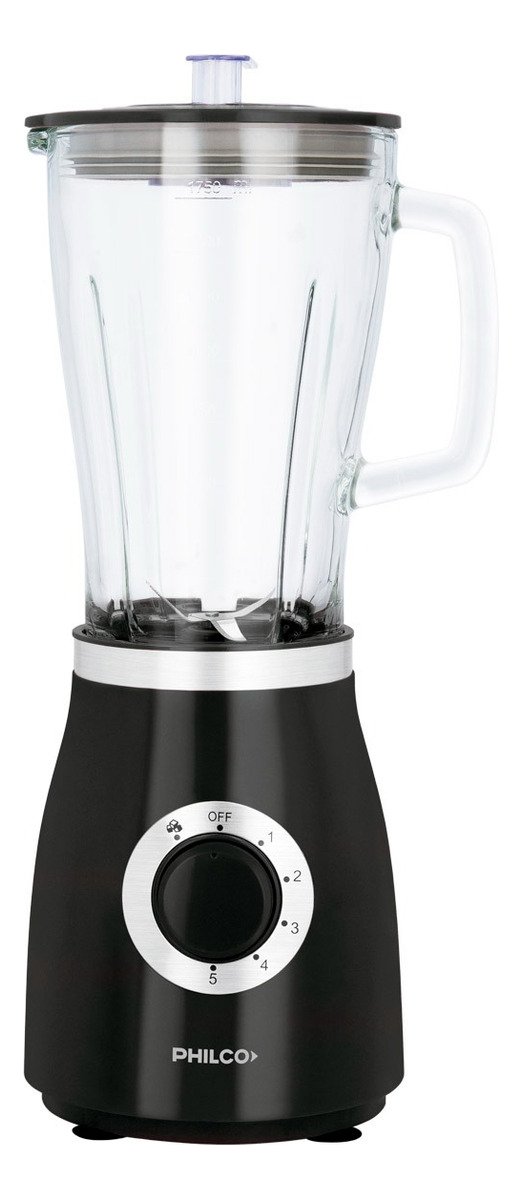 Licuadoras Lv24b1php Vaso Vidrio 1,75l Philco Negro