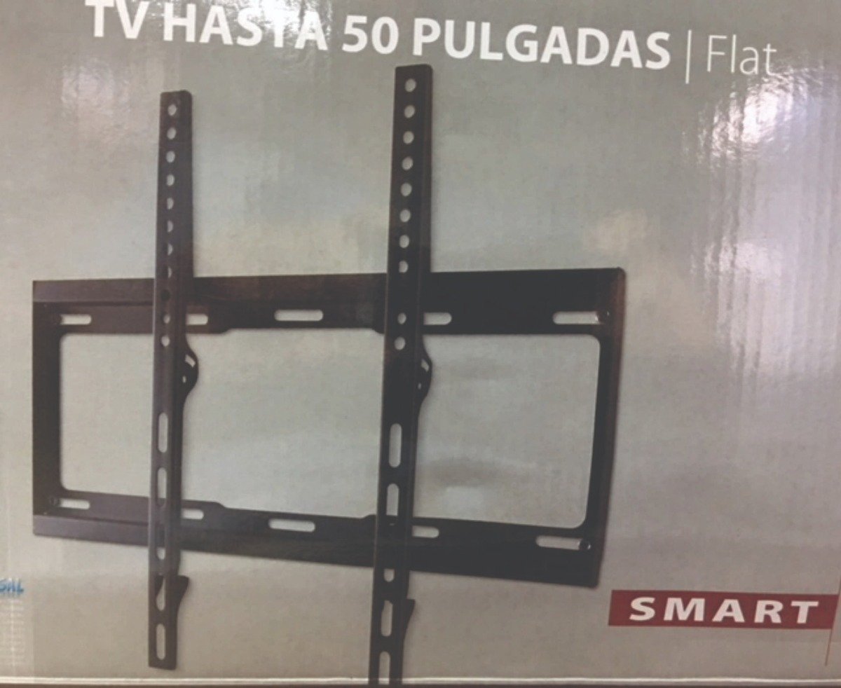 Soporte Led Universal Hasta 50 Mas Control Remoto De Regalo Negro - Imagen 2