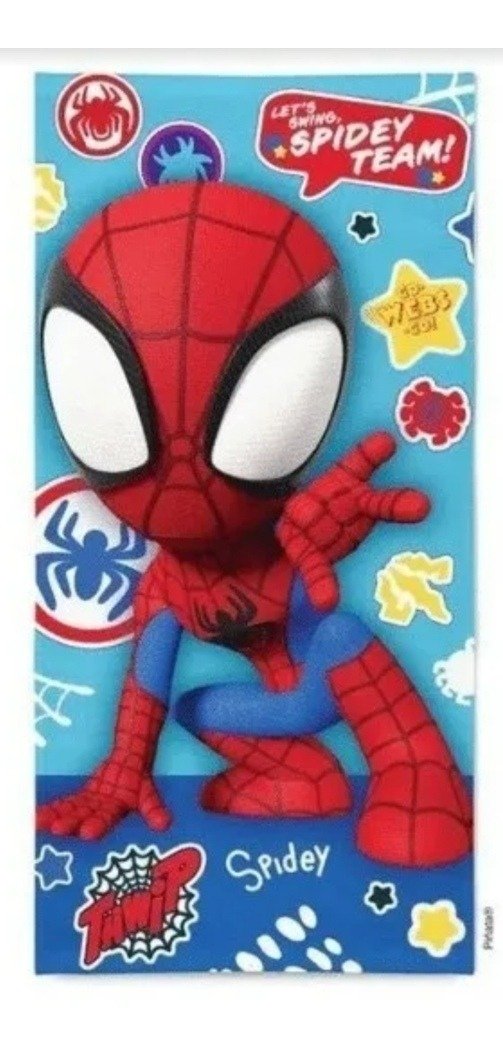 Toallon De Microfibra 60x120 Piñata Original Spiderman - Spiderman - Imagen 3