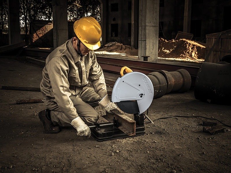 Sierra Cortadora Sensitiva Stanley Ssc22 355mm 2200w Solymar - Imagen 4