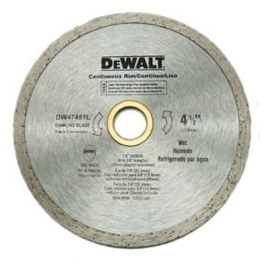 Disco Diamantado 4 1/2 Continuo 22,2mm Eje Dewalt Dw47451hp