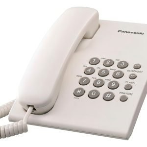 Teléfono Panasonic De Mesa Kx-ts500 Fijo De Mesa Escritorio Blanco