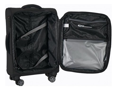 Valija Elf Mod. 24, Modelo I3415/24 Negra, Azul Petroleo - Imagen 9