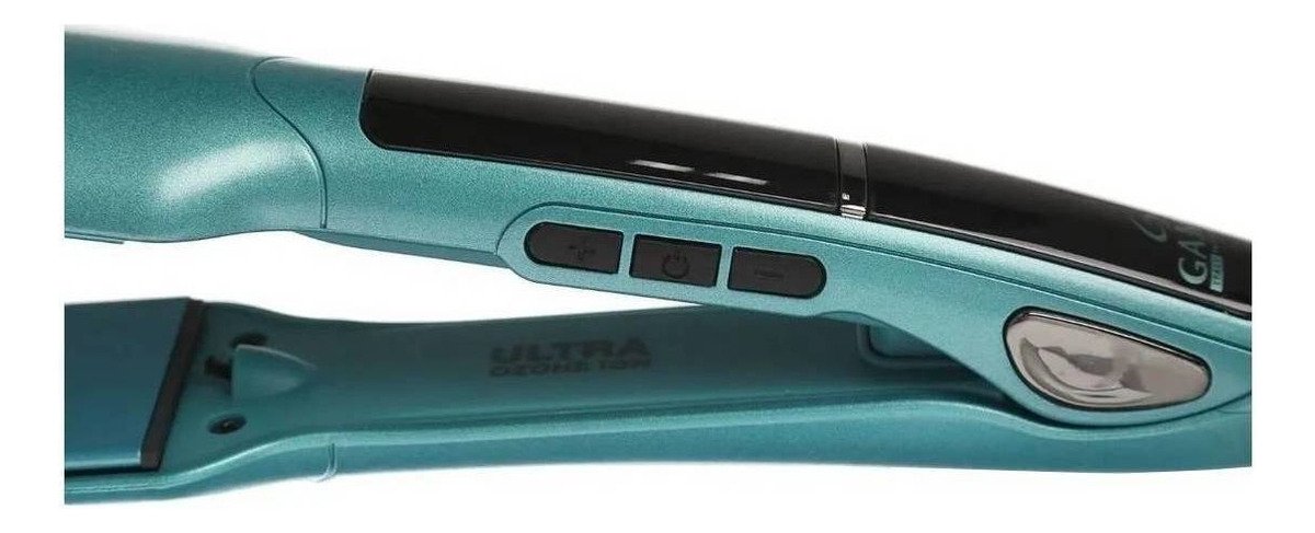 Planchita De Pelo Ga.ma Italy X-wide Digital Kerashine 4d Verde - Imagen 5