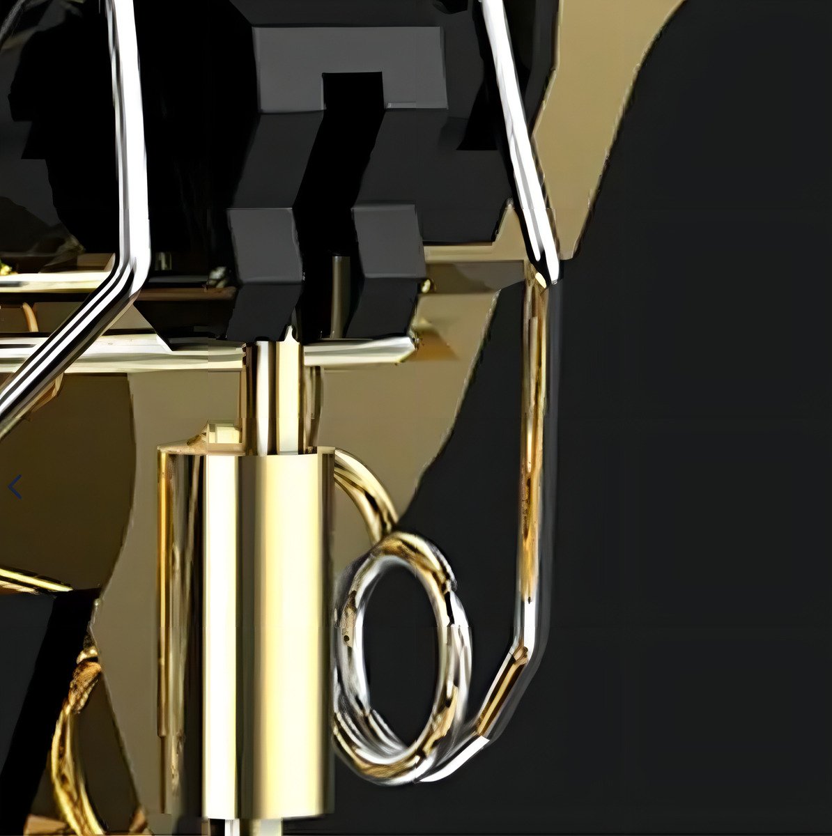 Kemei Km-1325 Cortapelo Inalámbrico Dorado Con Cuchillas Inoxidable - Imagen 2