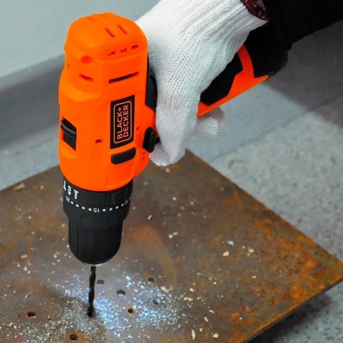 Taladro Percutor Atornillador Inalámbrico De 10mm Black+decker Hp12 + Accesorio Con Bolsa 50hz - Imagen 5