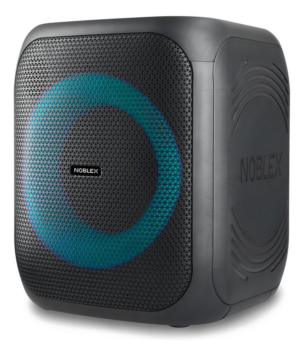 Parlante Portátil Noblex Tsn2000 2800w Karaoke Con Micrófono Negro - Imagen 3