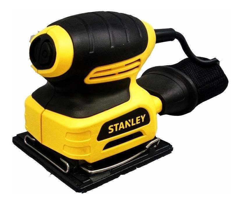 Lijadora Profesional Orbital Stanley Stel401 Amarilla 50hz 220w
