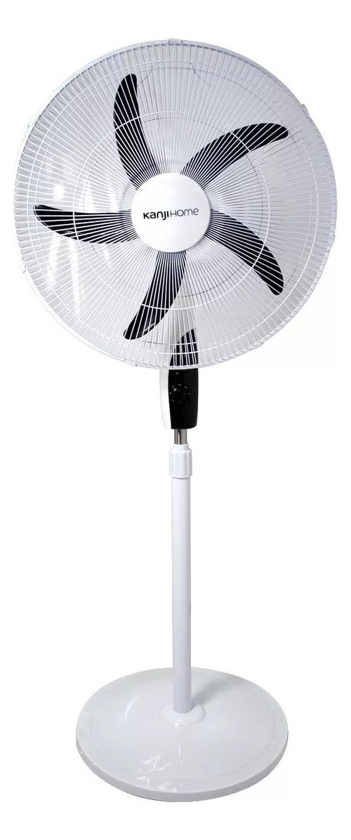 Ventilador De Pie Kanjihome Kjh-fh1212 De 20 Pulgadas 95w Color De La Estructura Blanco