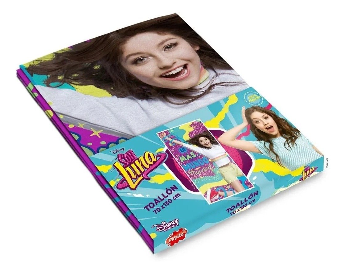 Toallon Soy Luna 100% Algodón 70x130 Aterciopelado Soy Luna - Imagen 2