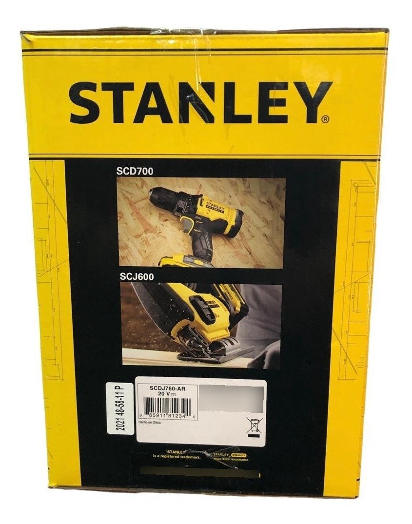 Stanley Combo 20v Max Taladro Inalámbrico & Sierra Caladora - Imagen 2