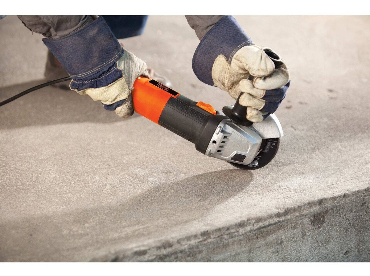 Amoladora Angular 115mm 820w Black Decker G720n Color Naranja - Imagen 7