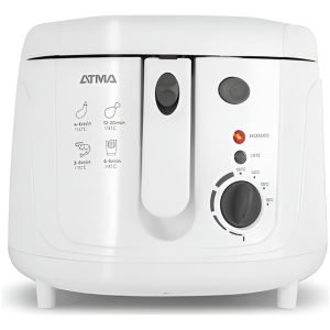 Freidora De Aceite Atma Df5318p Con Cesta Extraíble Blanco 50 Hz/60 Hz