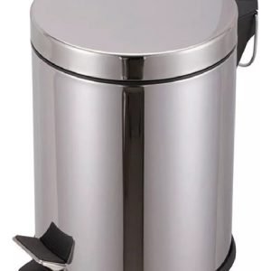 Cesto Residuos 20 Lts Acero Inox Silka A Pedal Acero Inoxidable
