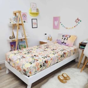 Juego De Sabanas Piñata 1 1/2 Minnie Ultra Soft Coral Claro Minnie