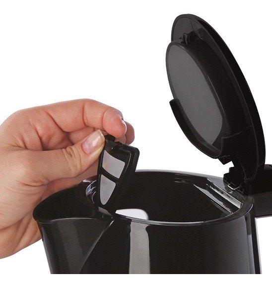 Pava Electrica Liliana Ap175 Tempomate Negra 1,7l Reg Temper Color Negro - Imagen 3